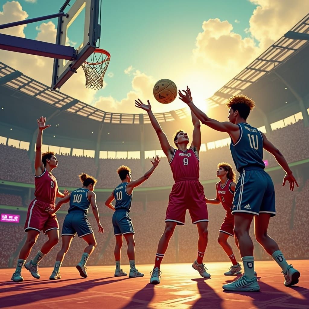 Vast Starry Expanse in Science Fiction Style