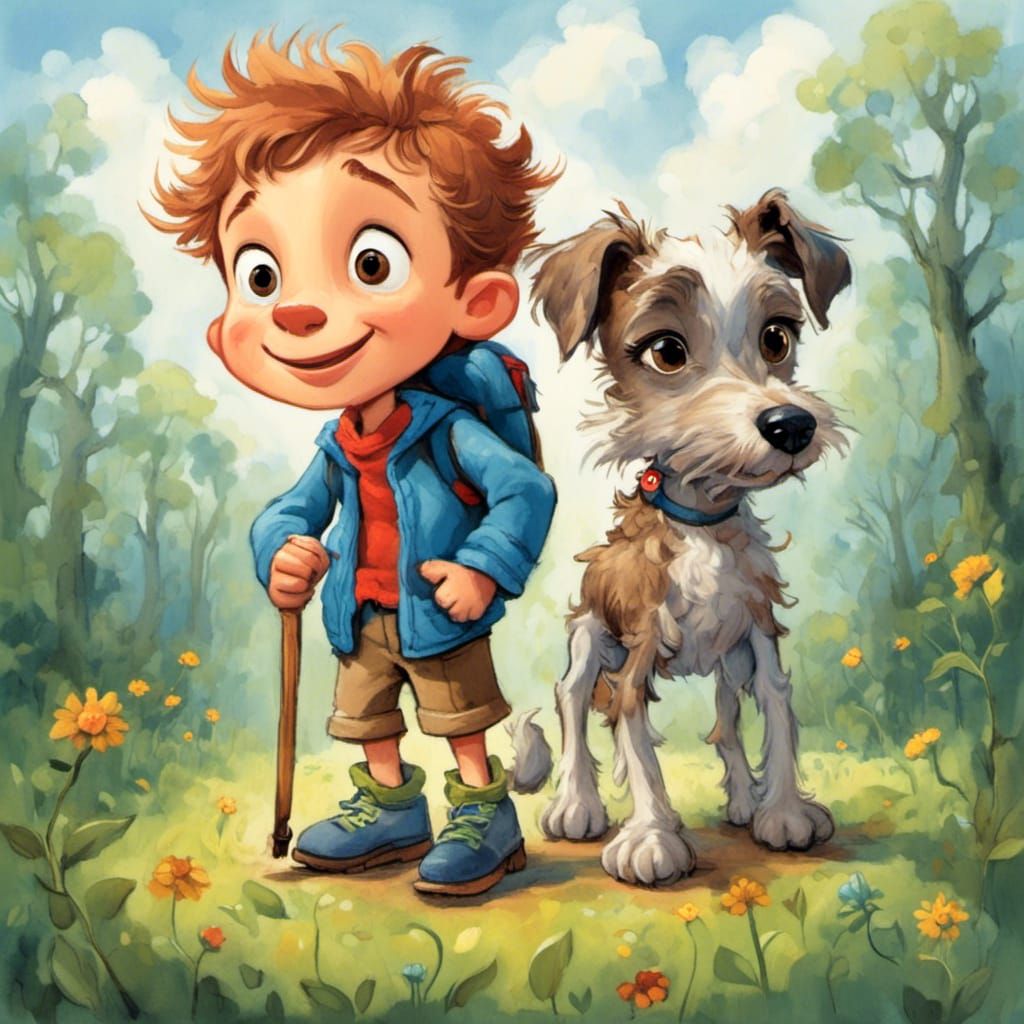 Dog Laughing at Sport with Extra Legs