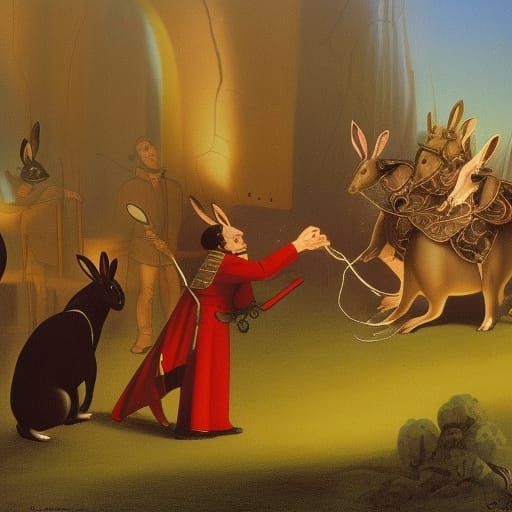 Cossack Vampire Lord: Lessing-Style Animated Image