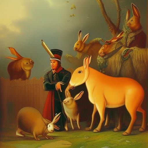 Vampire Lord Among Cossacks: Animation in Lessing Style