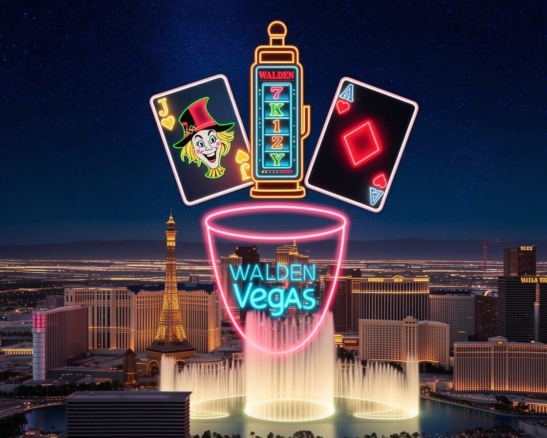 Walden Seed Shop Neon Logo Design