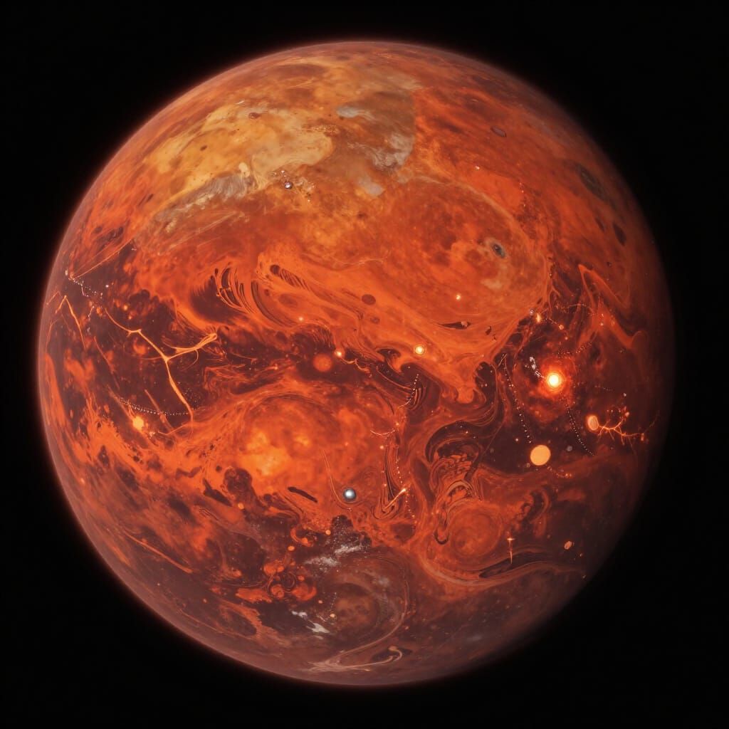 Mars The Red Planet Landscape