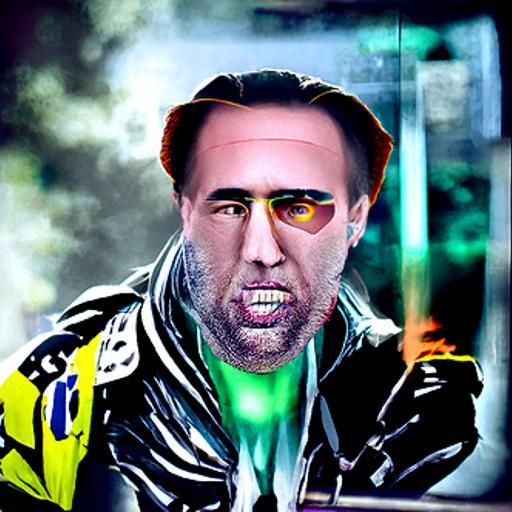 Neon Dystopian Cityscape with Overwhelming Scale