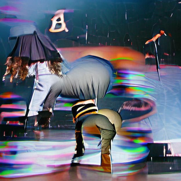 AI Interpretation of "Bend Over Here It Comes Again"