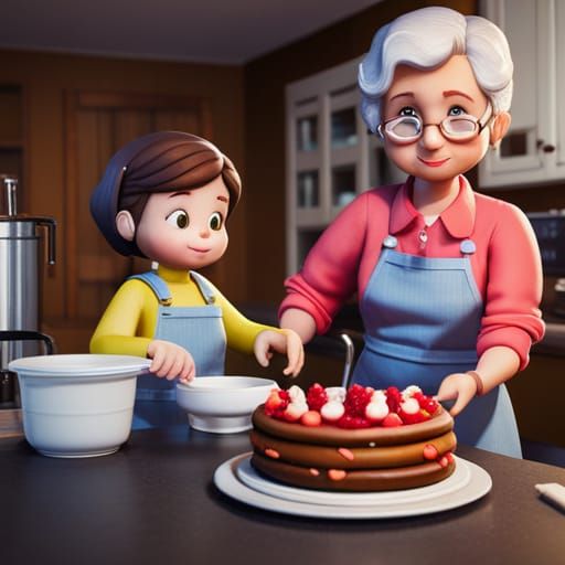 No one makes better cakes then granny