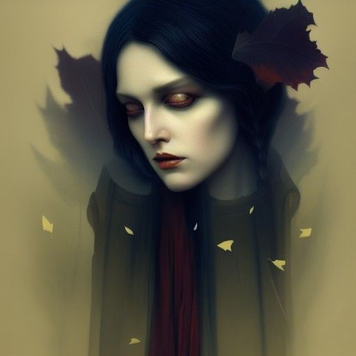 Carmilla as Androgynous Joan of Arc in Gothic Style