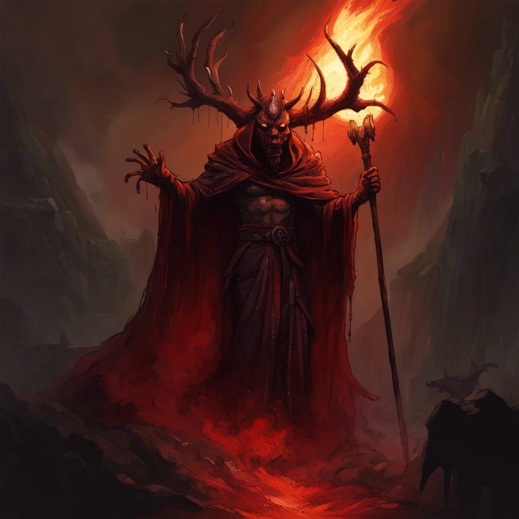 Post-Apocalyptic Demon Lord of the Wastelands