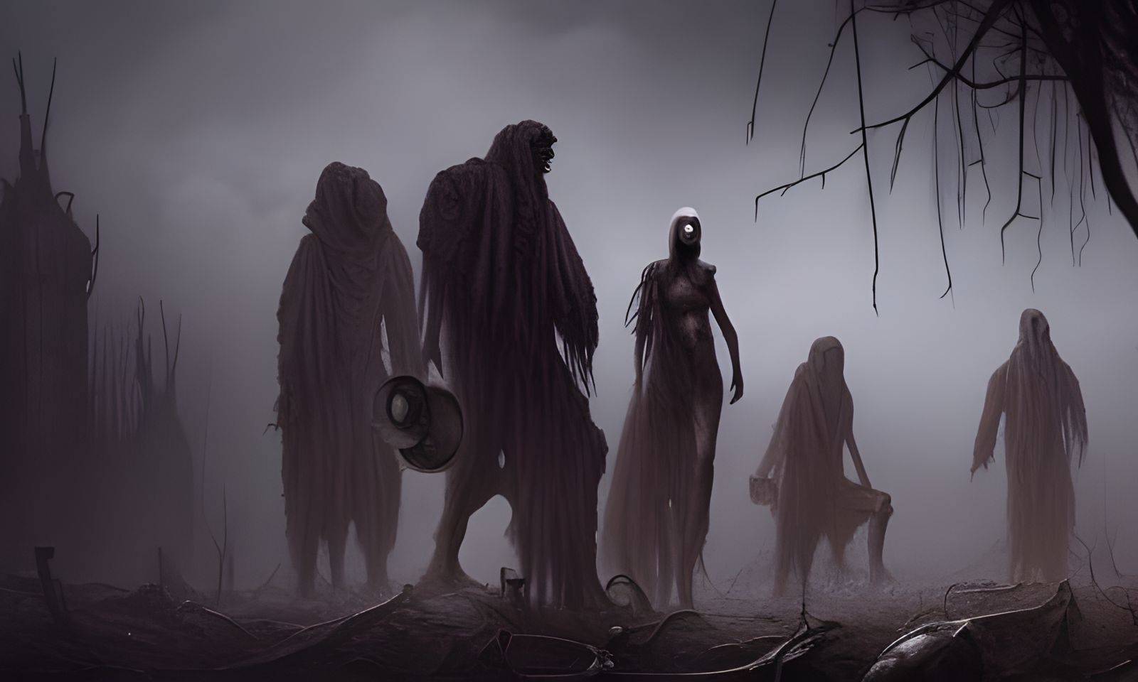 Post-Apocalyptic World Destroyed by Lovecraftian God