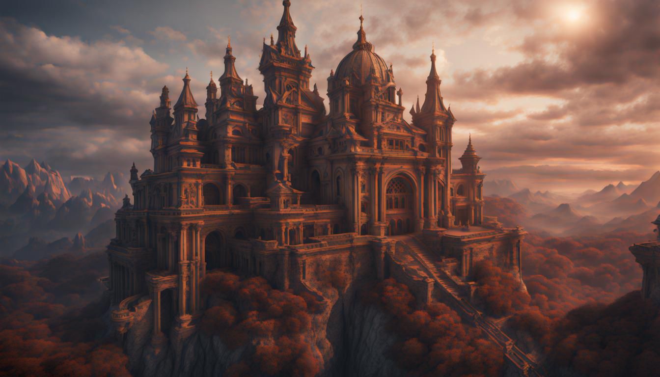 Detailed Matte Painting in Unreal Engine 5