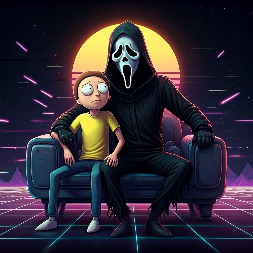 Morty and Ghostface