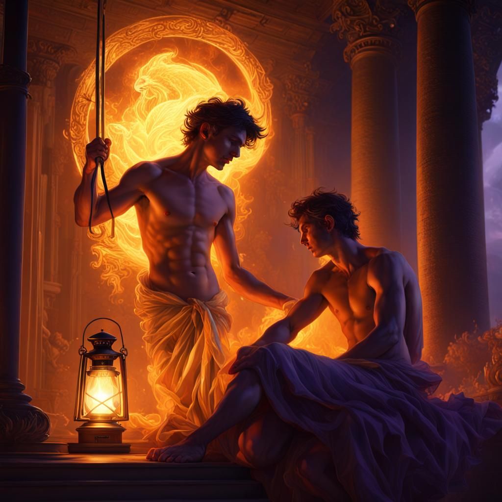 Eros Burning: A Dark Fantasy Masterpiece