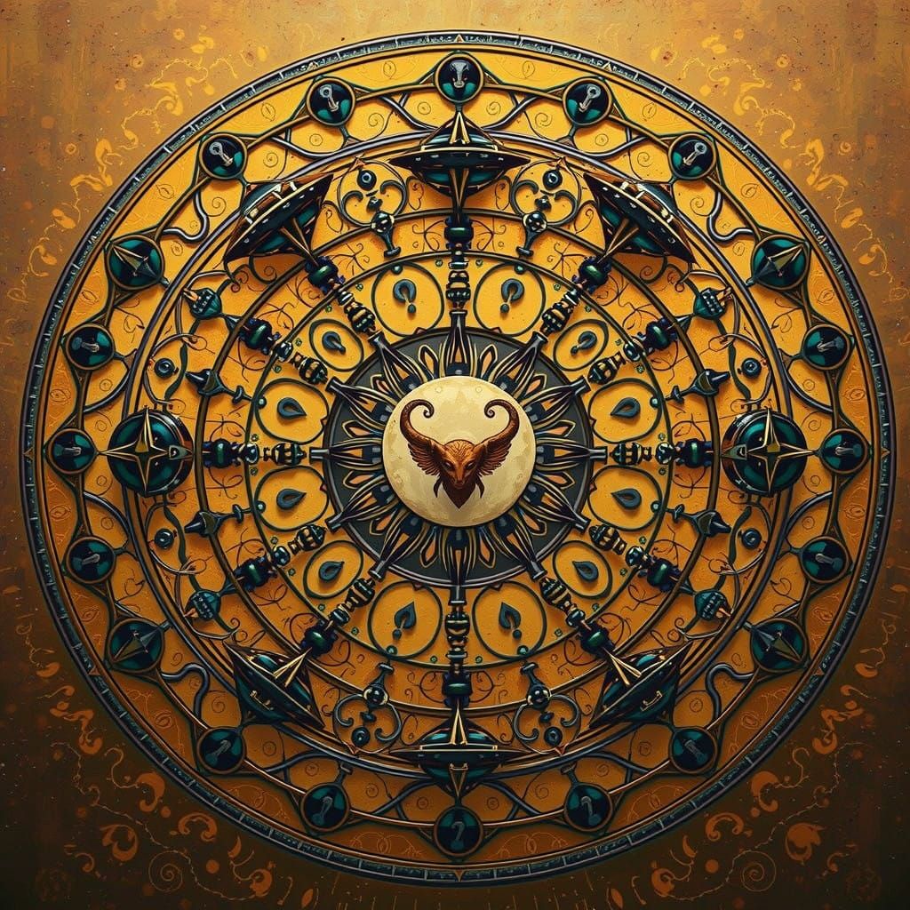 Ancient Aliens Mandala