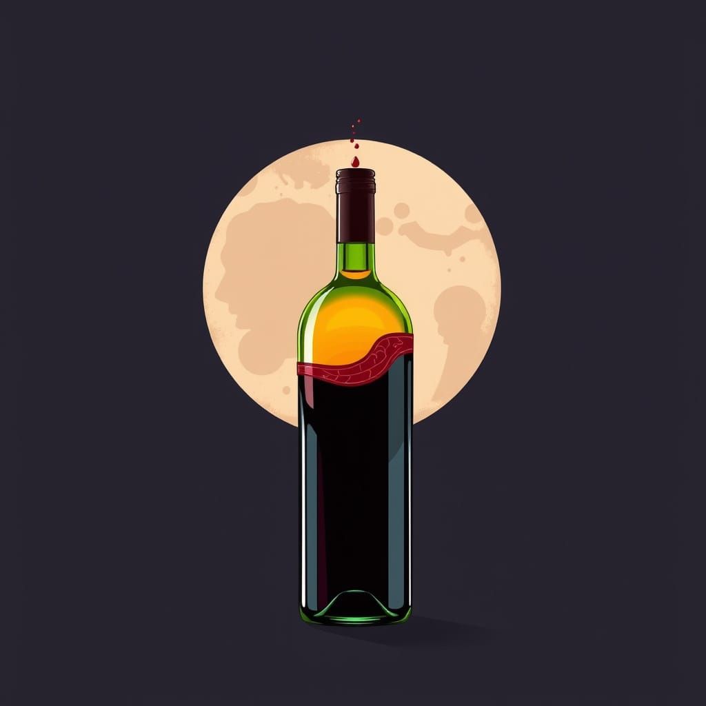 Vintage Galactic Wine in a Swanky Space Cantina