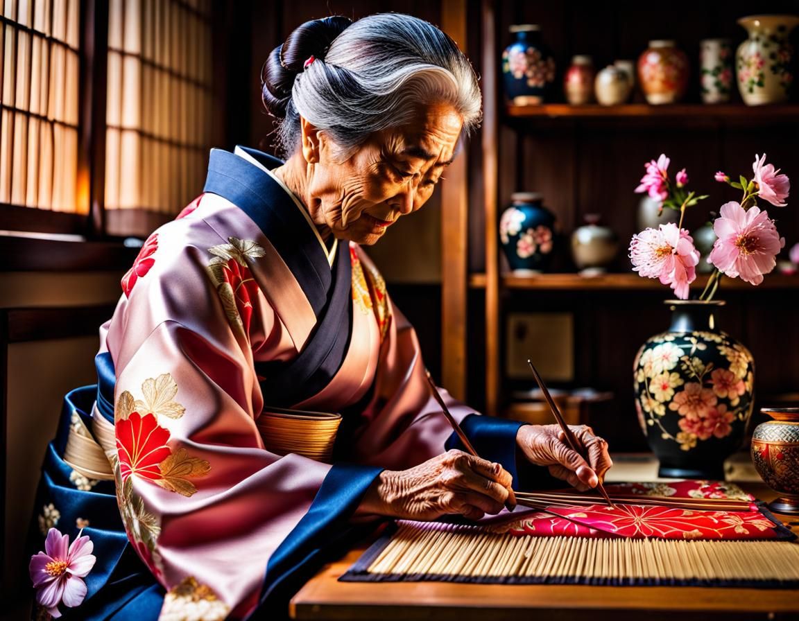 The Kimono Maker (Japan, Year 2127)
