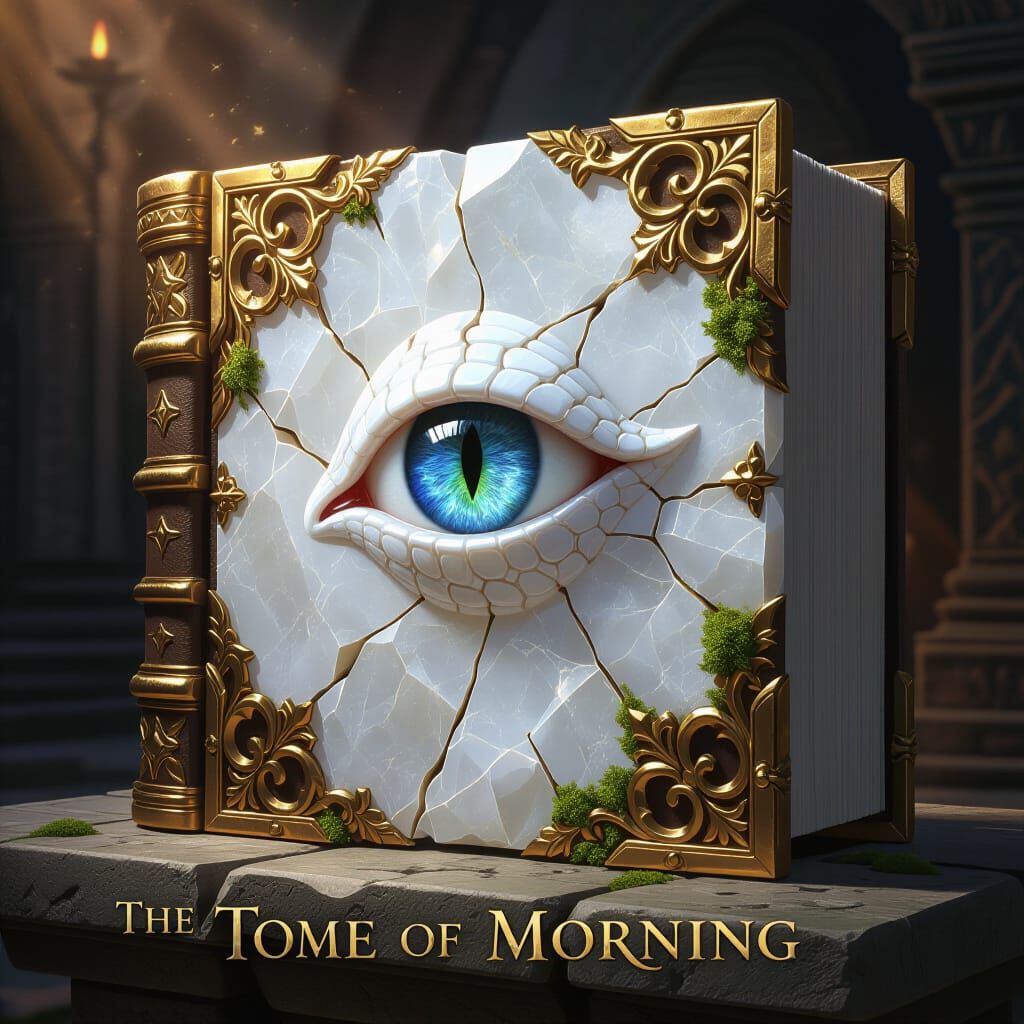 The Tome of Morning: Magical Artifact with Dragon Eye