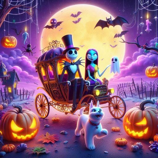 Nightmare before Christmas-Jack and Sally