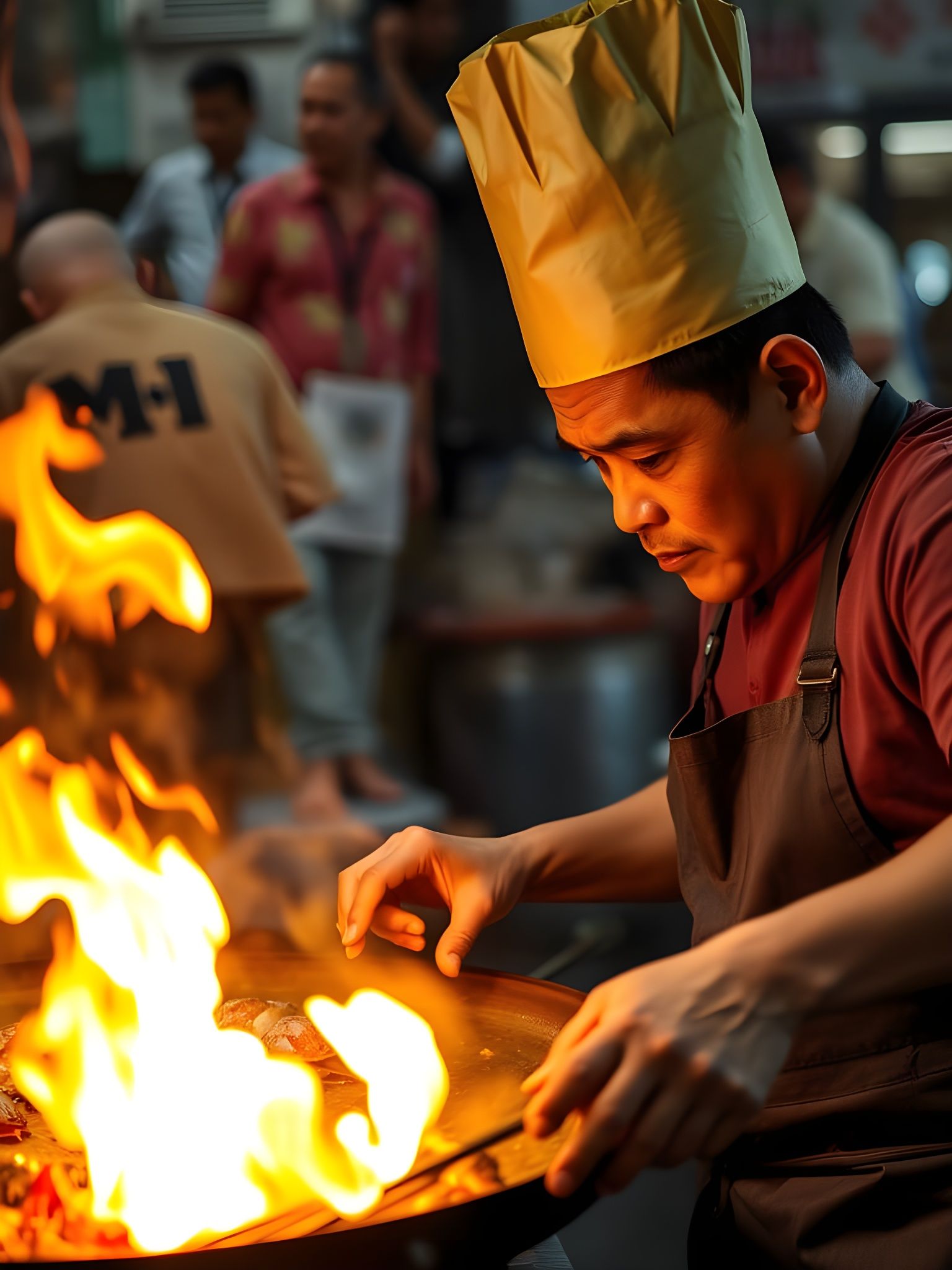 Bangkok Yaowarat Street Cook