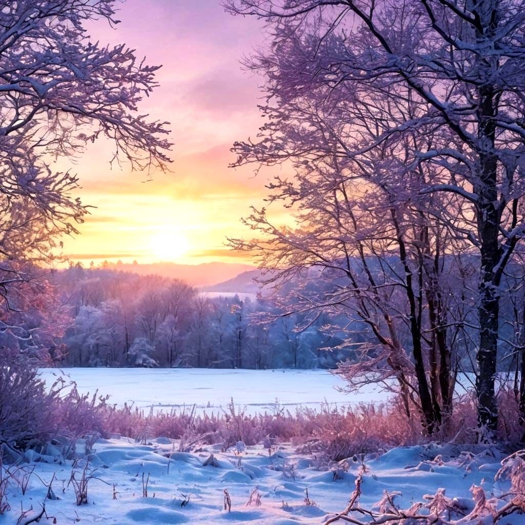 Winter Landscape: Detailed Matte Painting in Unreal Engine