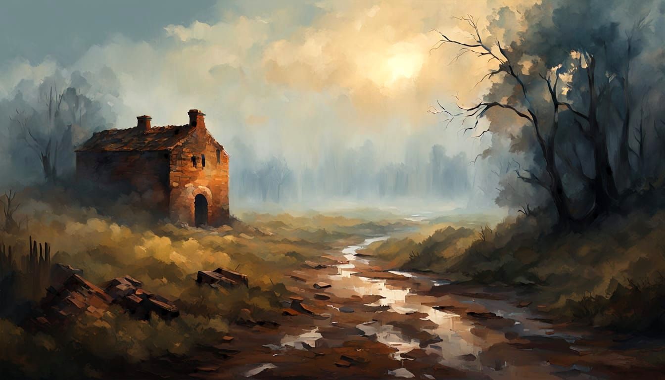 Brick wall (2 images)