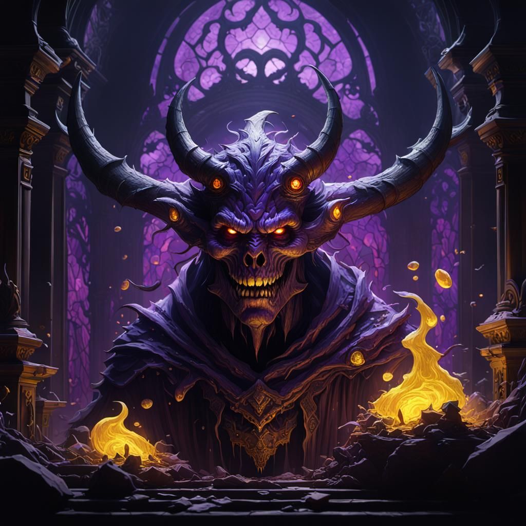 Demonic Ghost: A Dark Fantasy Masterpiece