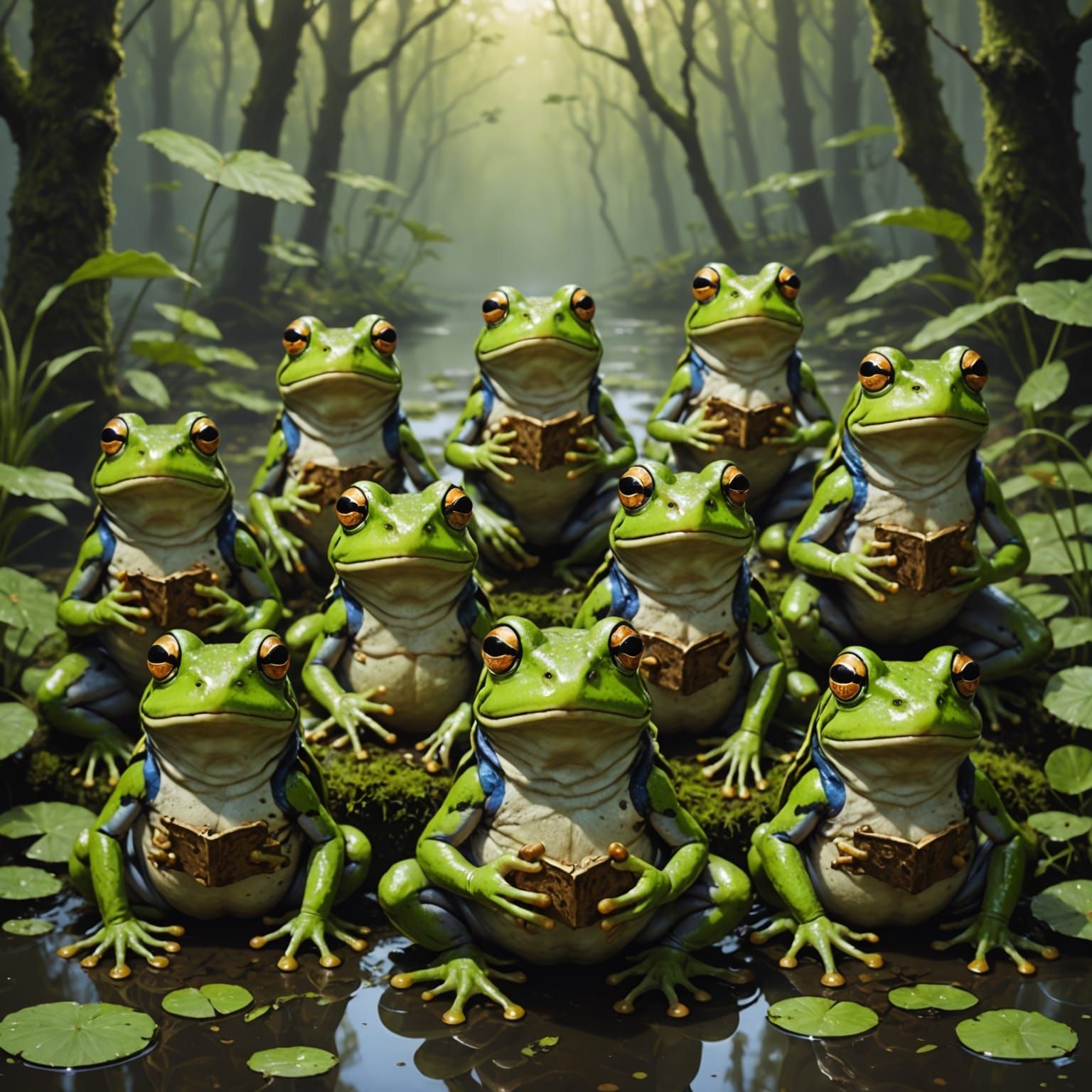 Ancient Amphibian Cult in Mysterious Ritual