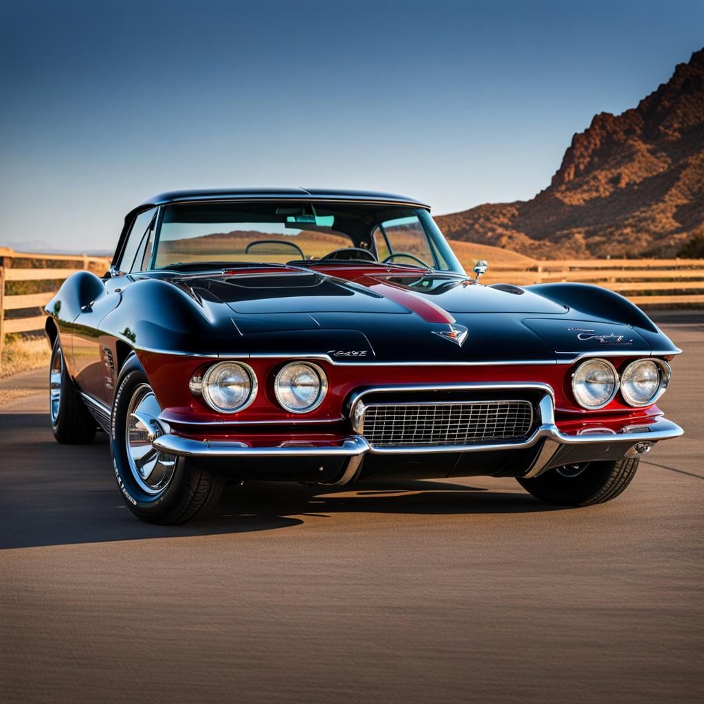 Corvair and C3 Corvette Hybrid Car Design