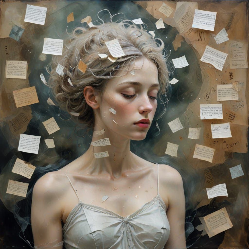 Surreal Contemplation in a Foggy Mind