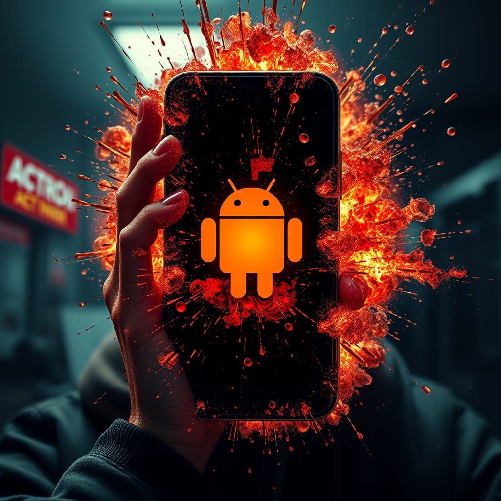 Dramatic Digital Explosion in a Maximalist Aesthetic