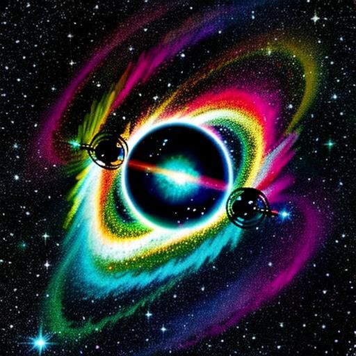 Abstract Cosmos: Infinite Expanse of Space