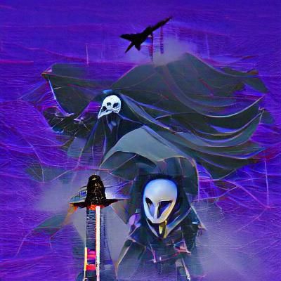 AI Generated Image of the Grim Reaper