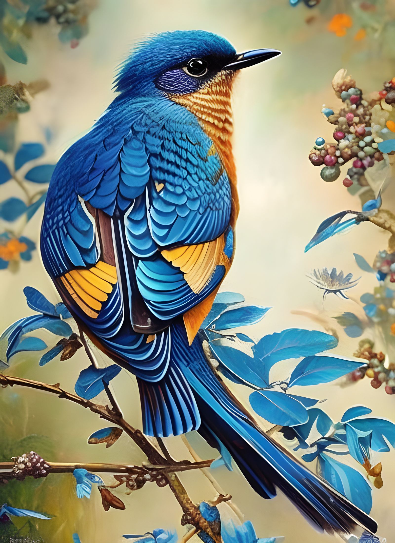 Blue bird