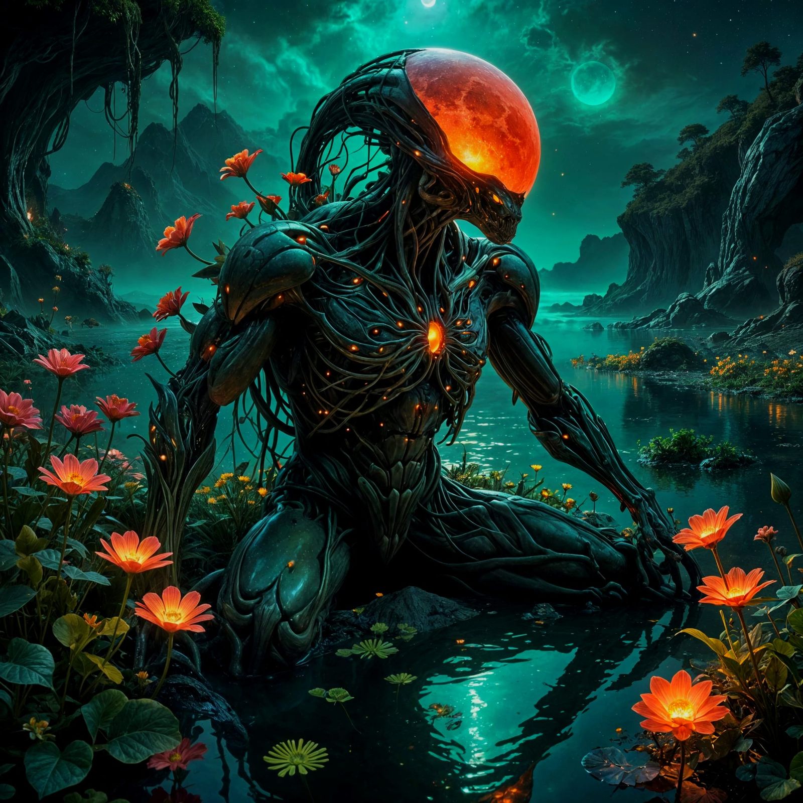 Father of Titans on an alien planet 2 👽