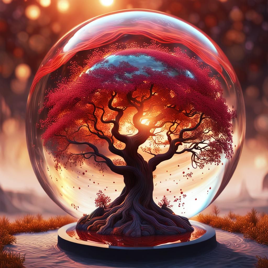 Tree Village in Blood Orb: Magical Realism