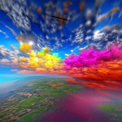 AI Generated Image of a Sky