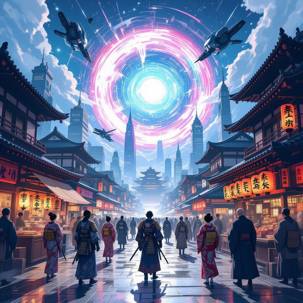 Anime Marketplace Merges Past and Future