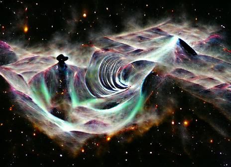 AI Generated Interstellar Phenomenon