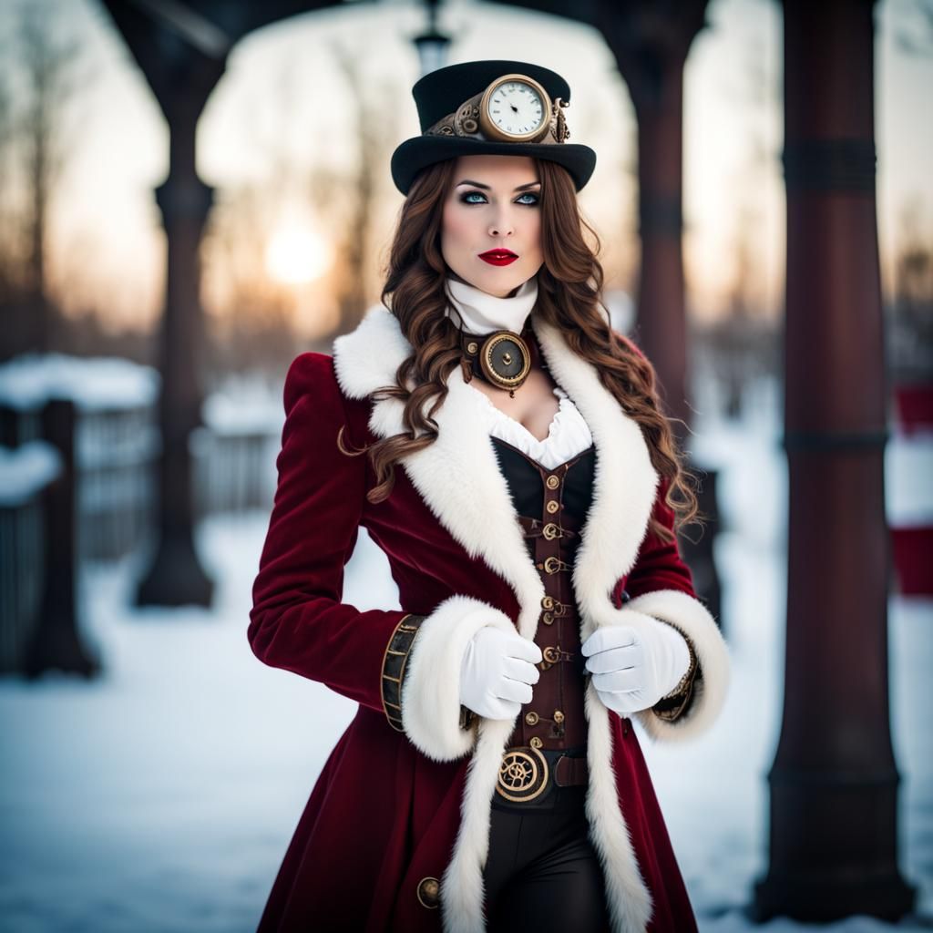 Steampunk Santa's helper