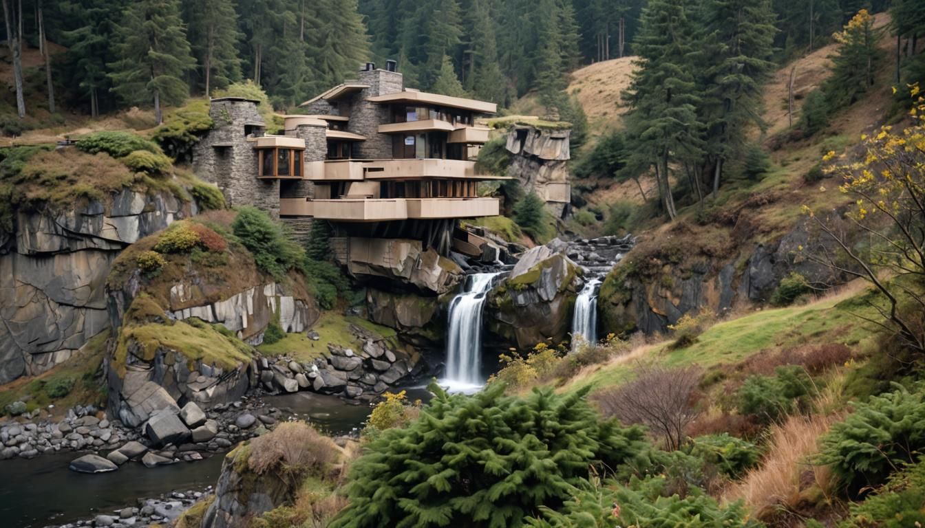 Prairie Style House Overlooking Pacific Ocean