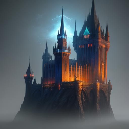 Excalibur: Detailed Matte Painting in Deep Color