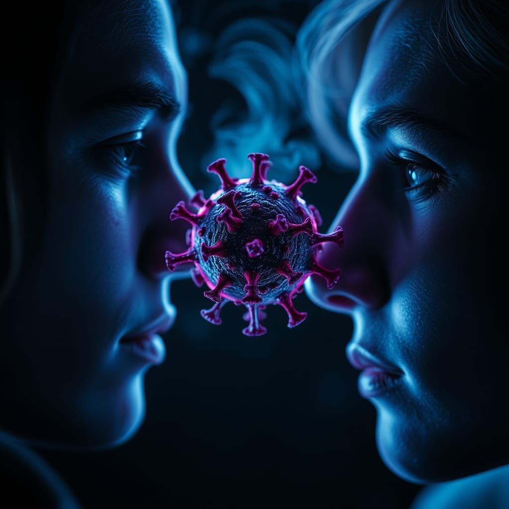 Hyperrealistic Virus Transmission in High Resolution