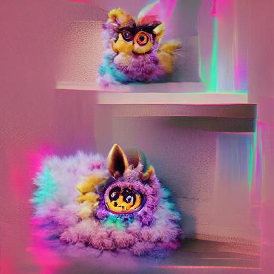 Cute Furby Portrait