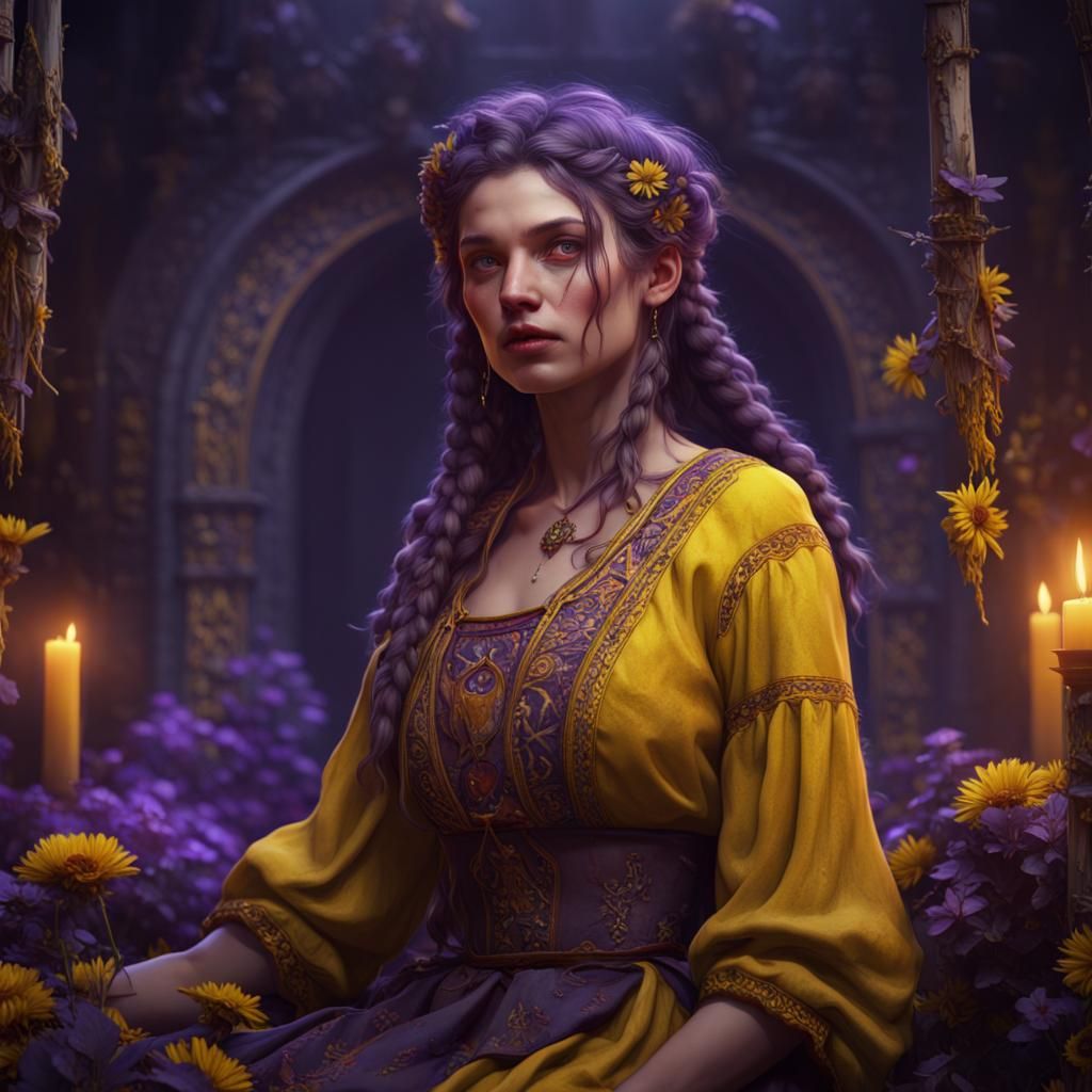 Ukrainian Folk Tales: Dark Fantasy Art