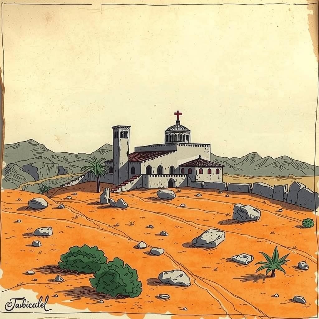 Desert Monastery in Renaissance Style