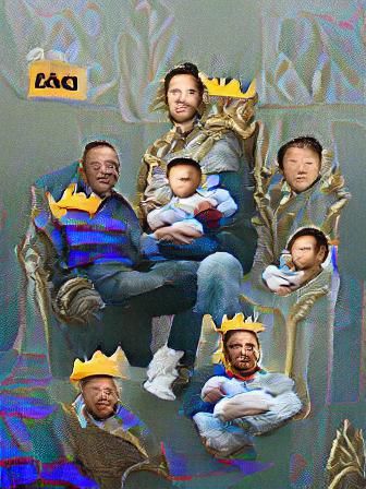 King Among Dads Generated by AI