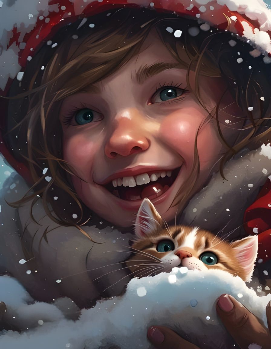 Abstract Blurred Composition