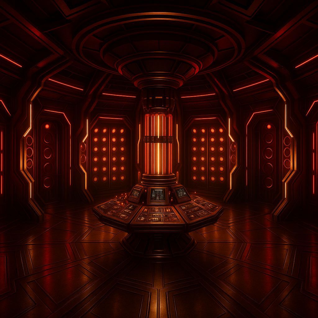 Time War Tardis Console Chamber