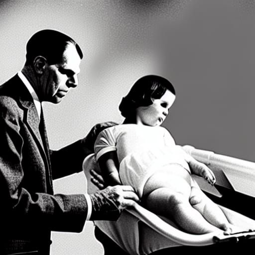 Alger Hiss Performs a Bris: Photorealistic Detail
