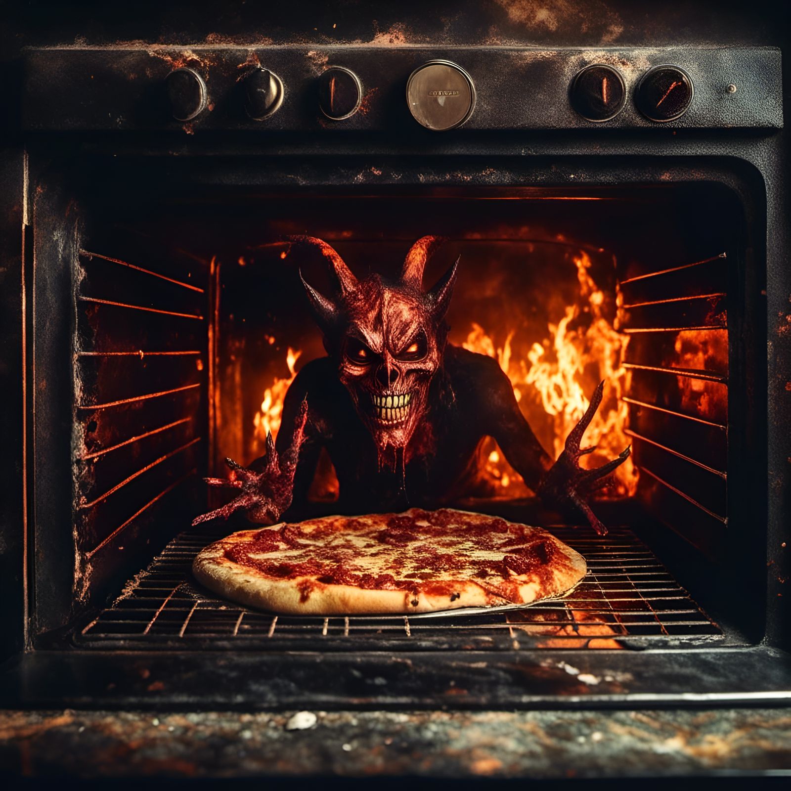 Your pizza’s ready.