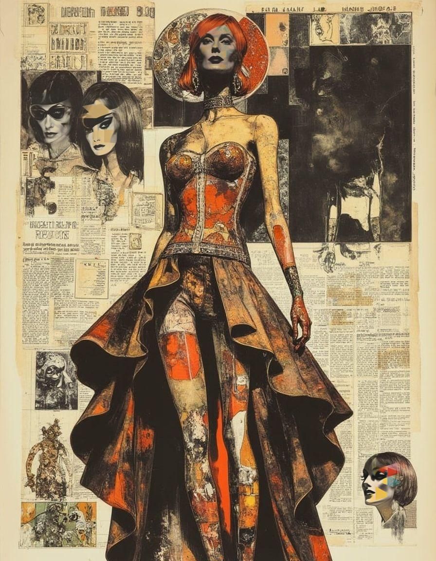 Carmen Dell’Orifice in Magical Realism Style