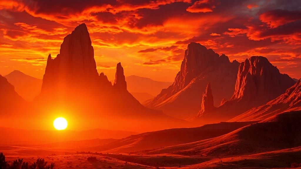 Desert Sunset
